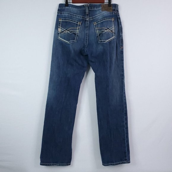 Ariat M5 Slim Straight Denim Jeans Men's 33/34 - Picture 5 of 8